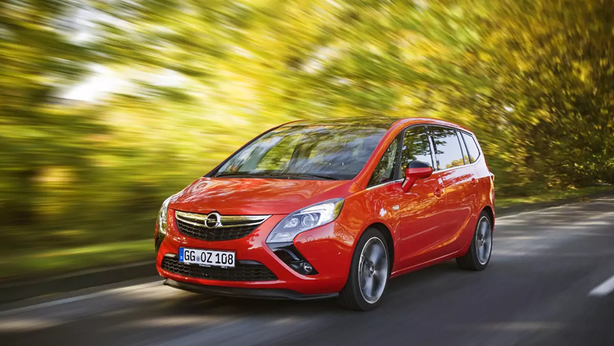 Opel Zafira 2.0 BiTurbo CDTI: najszybszy van dla dużej rodziny