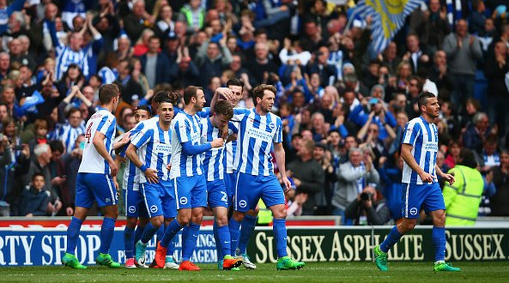 Ismét az élvonalban szerepelhet a Brighton focicsapata /Fotó: AFP