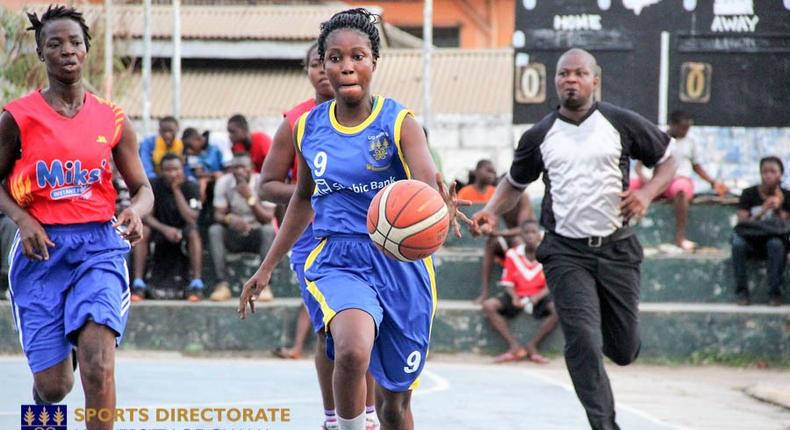 Enthralling Police Women outclass UG Ladies in Group A of Accra Basketball League 