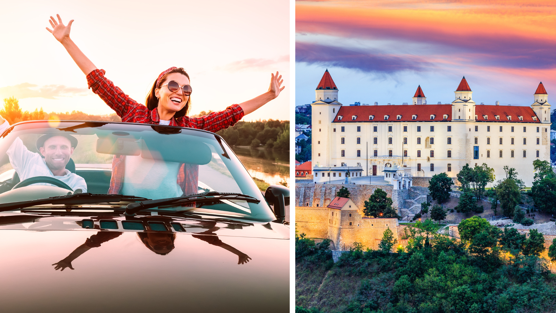 Bratislava ponúka pri šoférovaní tie najkrajšie výhľady.