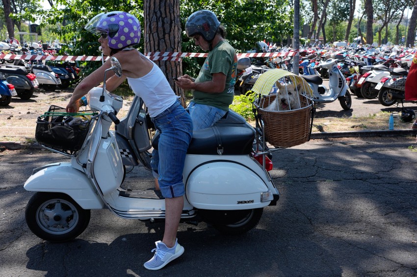 Vespa, Rim