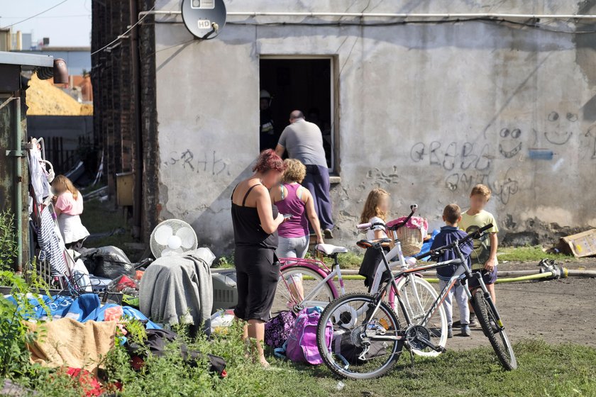 Katowice. Pożar domu przy ul. Gliwickiej 105