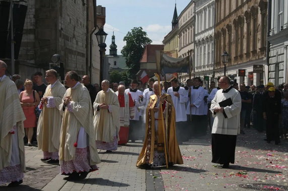 Procesja Bożego Ciała w Krakowie