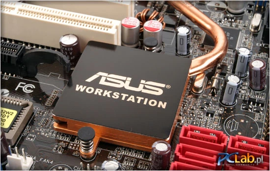 ASUS M2N32-SLI WS – układ chłodzenia – mostek południowy