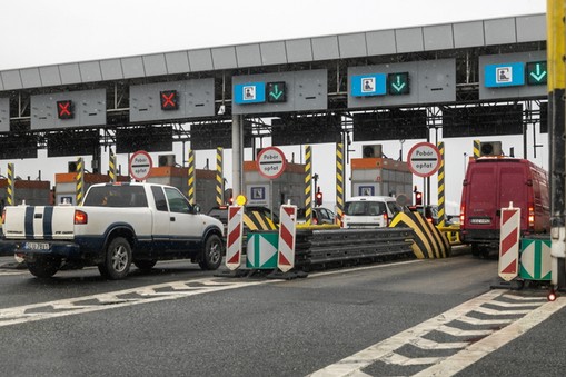 Gliwice, autostrada A4. Ostatni dzień ręcznego poboru opłat.