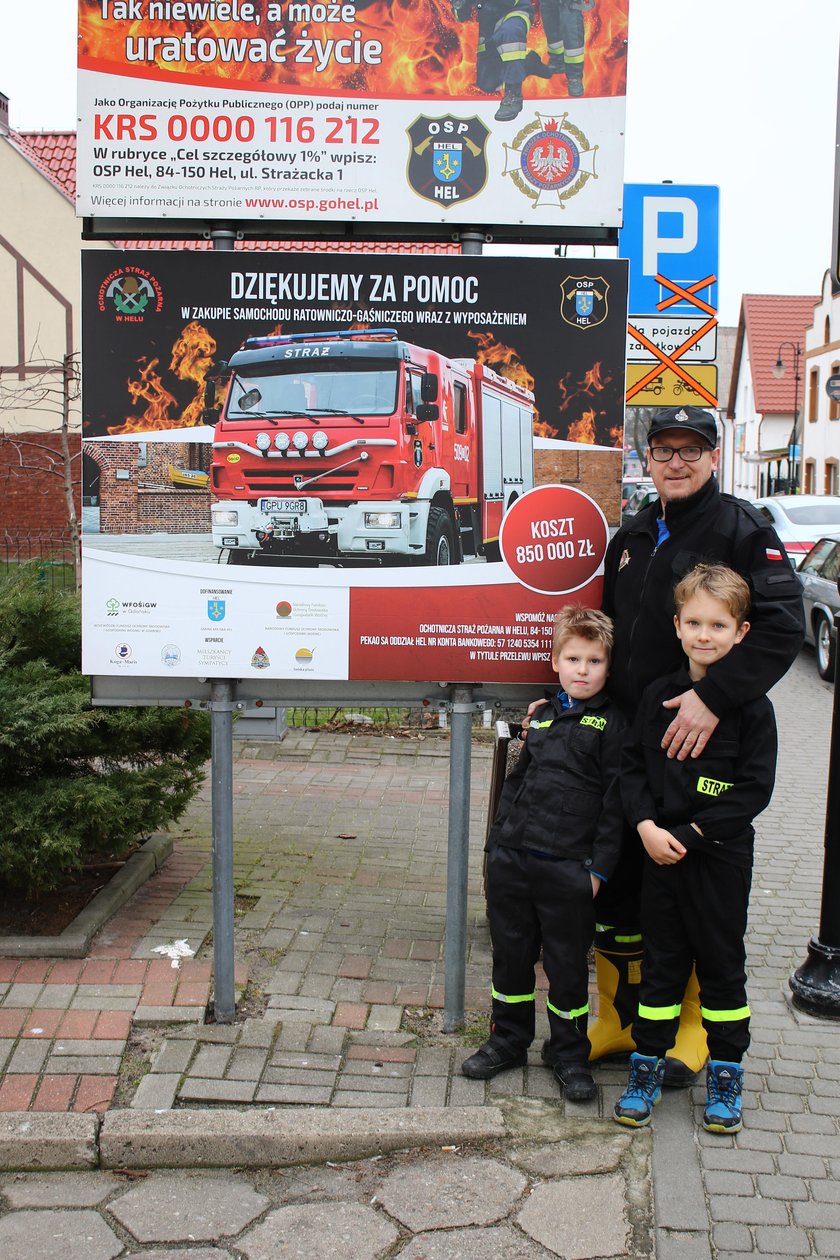 Nowy wóz to chluba strażaków w Helu