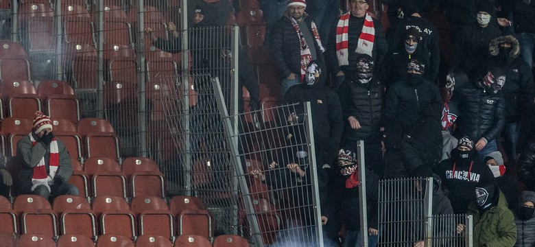 Cracovia ukarana za zachowanie kibiców podczas meczu z Pogonią
