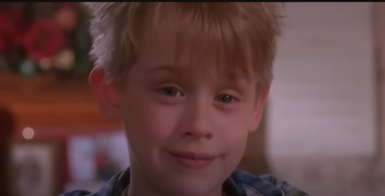 Macaulay Culkin ako Kevin McCallister.