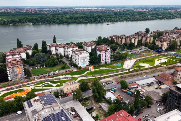 (FOTO) Gradonačelnik Šapić: "Završena i četvrta faza radova Linijskog parka, Beograd će imati 11 kilometara uređenih obala"