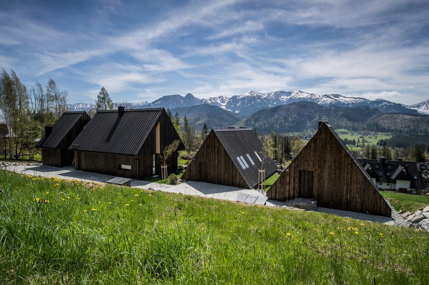 Nowoczesny dom z widokiem na Tatry