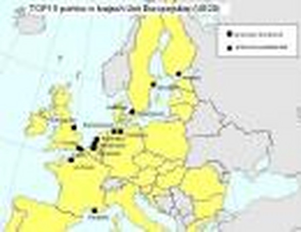 Największe porty w krajach UE