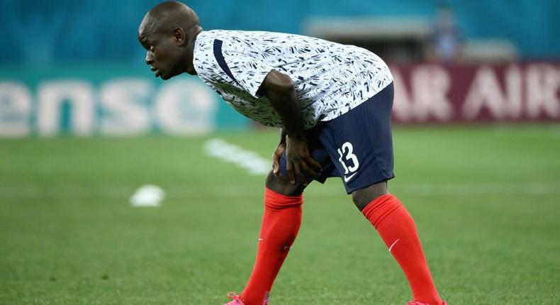 France will be without N'Golo Kante for their September World qualifiers Creator: FRANCK FIFE