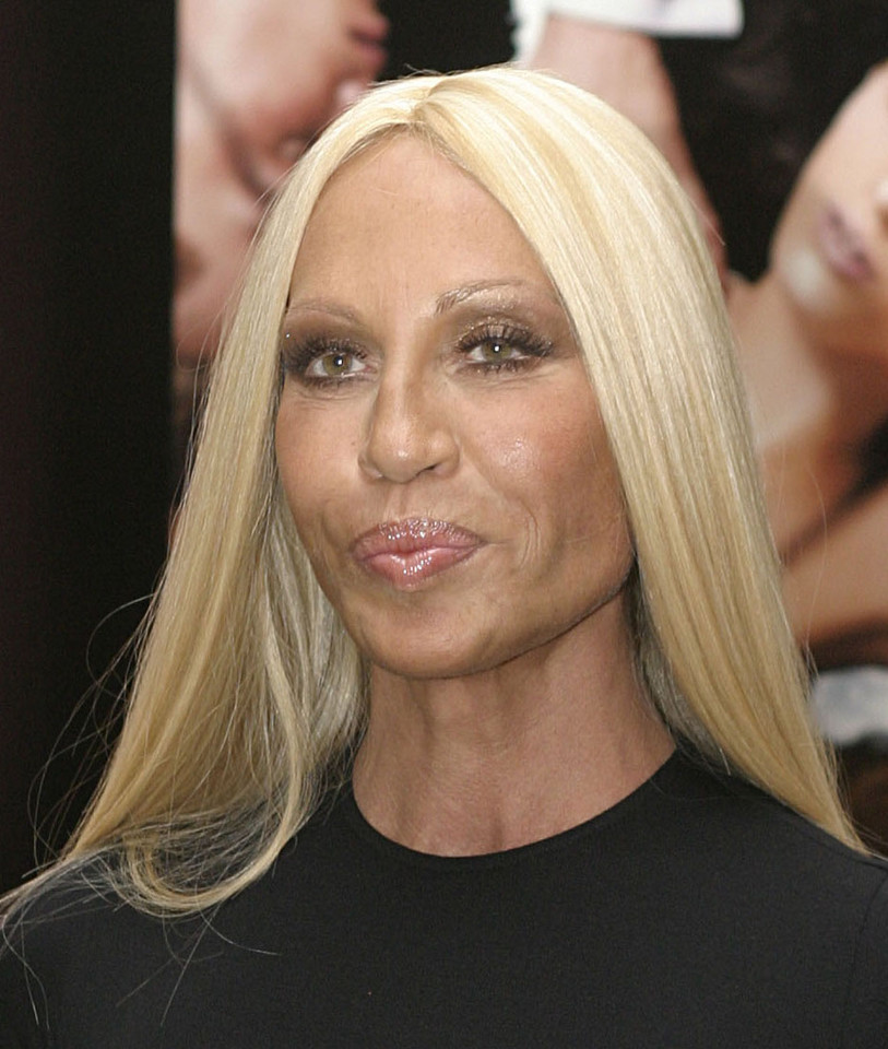 Donatella Versace w 2004 roku