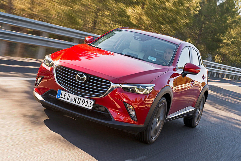 Mazda CX3 Znowu udany model Prezentacja Pierwsza