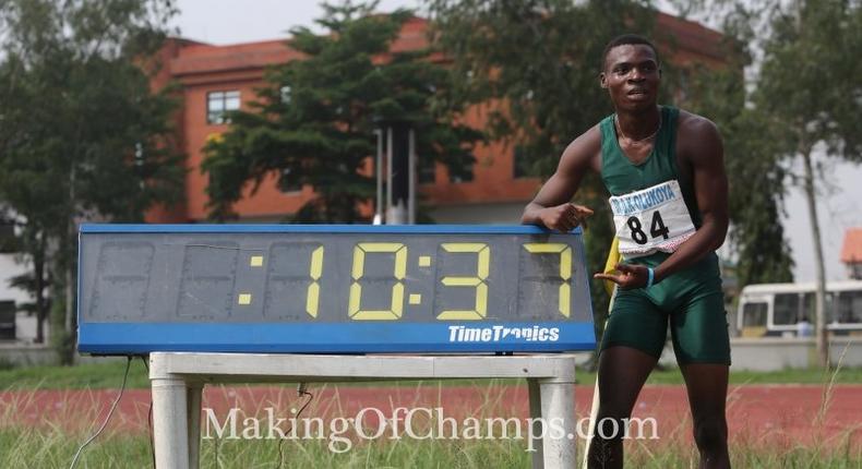 Nigeria miss out of men's 100m at Poland IAAF U-20 championships
