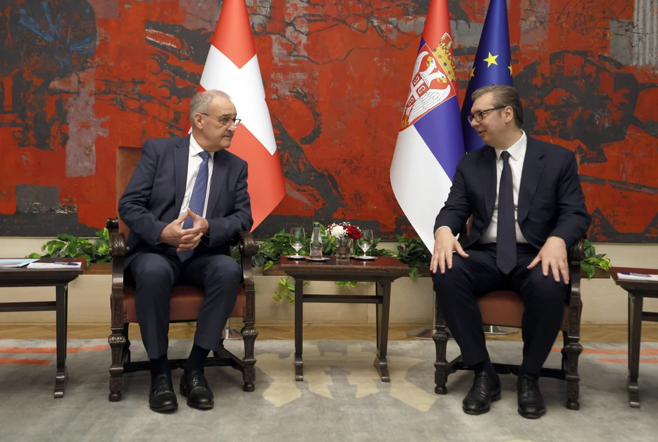 Poseta predsednika Švajcarske Konfederacije Gi Parmelana