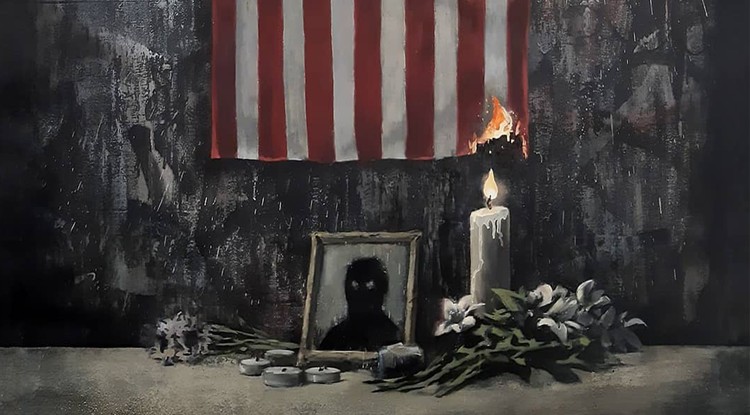 Banksy újra alkotott: ezúttal a Black Lives Matter előtt tiszteleg