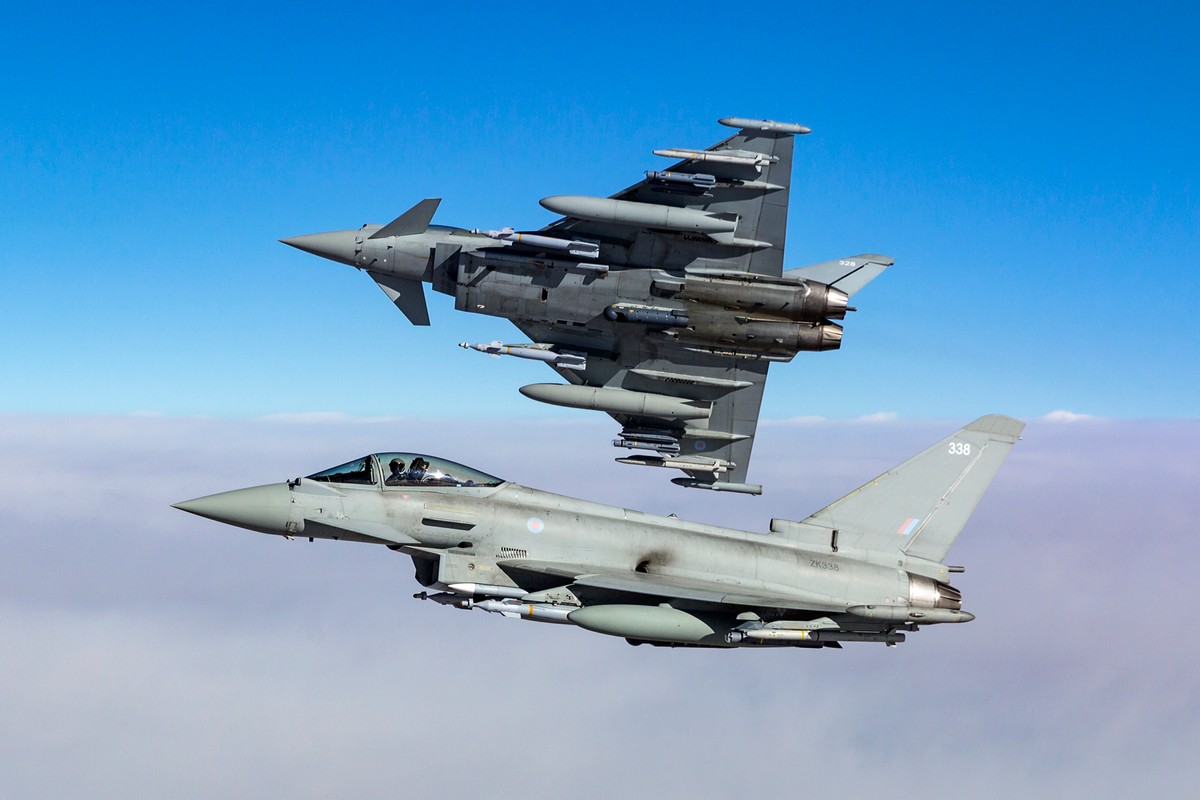 Dwa brytyjskie Eurofighter Typhoon. Czy w Siłach Powietrznych RP jest miejsce na te samoloty?