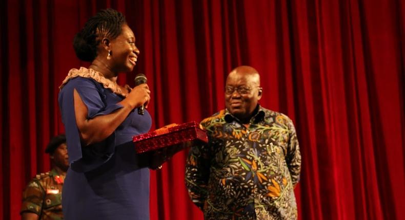 President Nana Addo at GIS' 10th anniversary musical concert