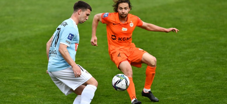 Dwupak Świerczoka w Lubinie. Piast uratował punkt w końcówce [WIDEO]