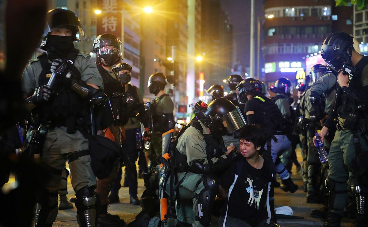 Protesty w Hongkongu