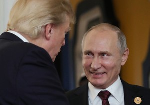 Vladimir Putin i Donald Tramp 