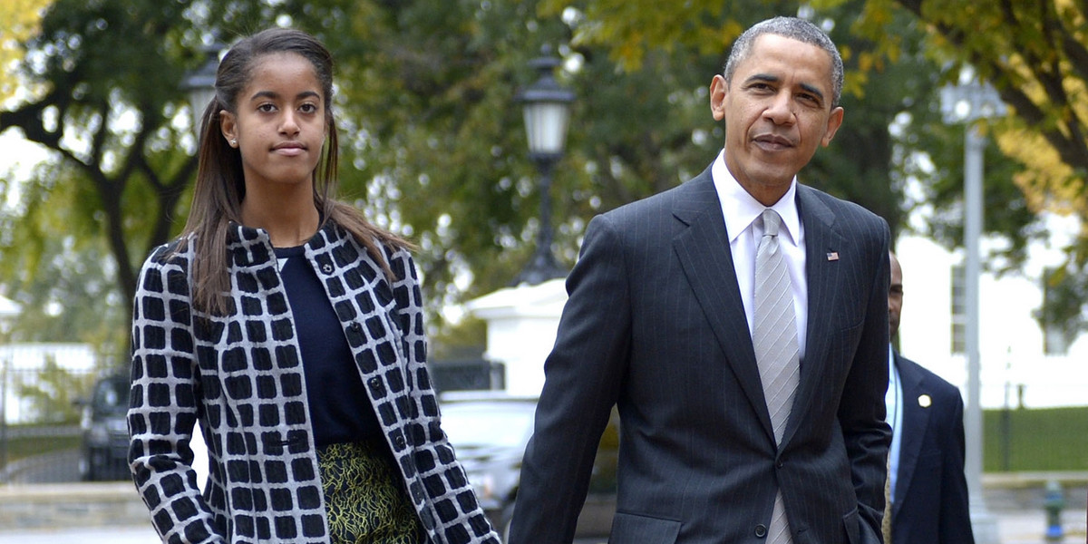 Malia Obama - córka Baracka Obamy