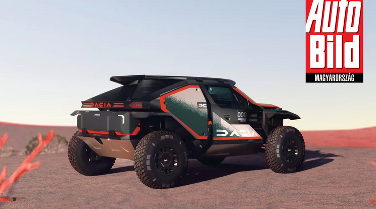 A Dacia ezzel a modellel indul a 2025-ös Dakar ralin / Fotó: Auto Bild