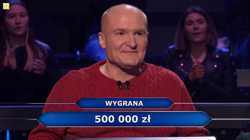 Maciej wygrał pół miliona