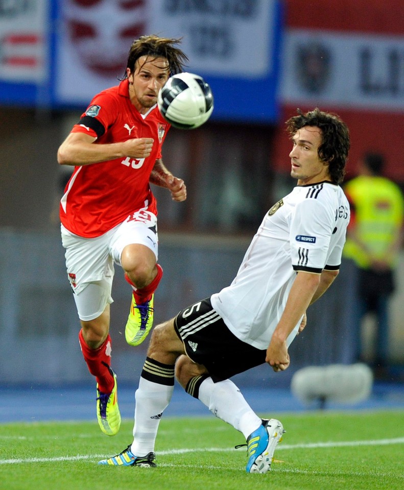 AUSTRIA SOCCER EURO 2012 QUALIFIER