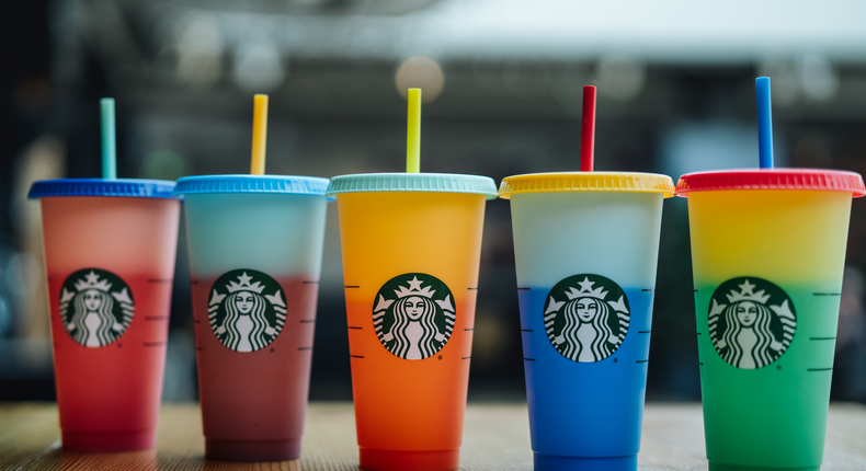 Starbucks Color Changing Cups