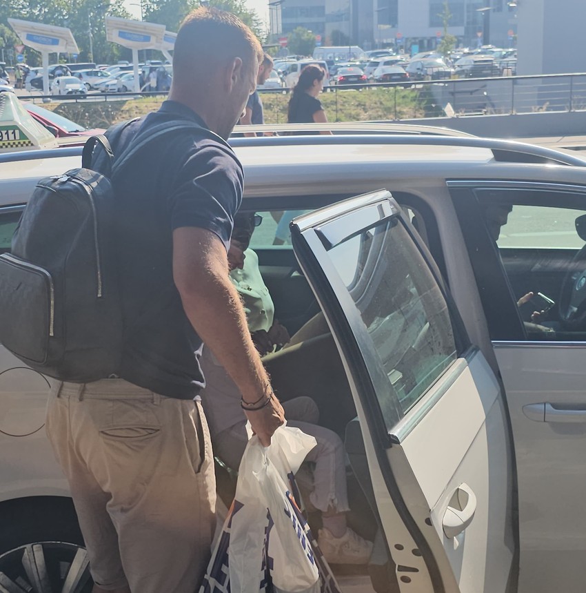 Katarina Grujić i Marko Gobeljić, paparaco