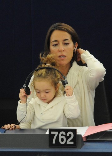 Licia Ronzulli z córką Vittorią