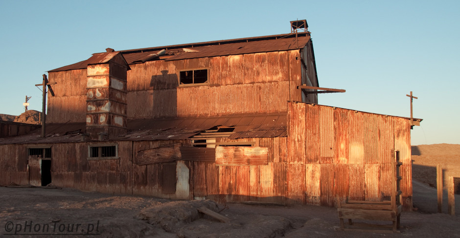 Chile - Humberstone – miasto widmo