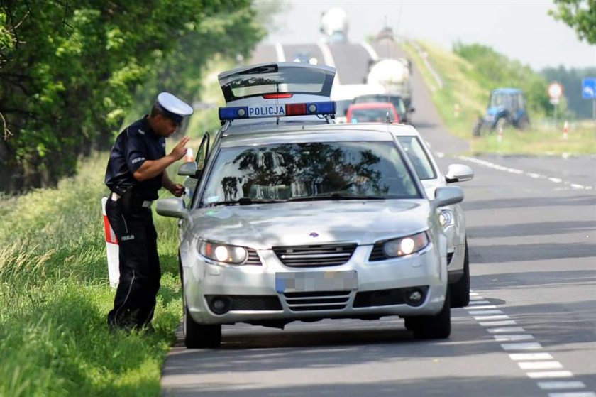 Policja złapała Kaczyńskiego