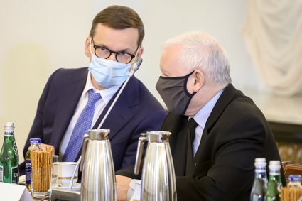 KPRM: Morawiecki i Kaczyński pojechali do Kijowa