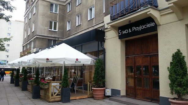 Tak wyglądała restauracja "Sowa i Przyjaciele" na warszawskim Dolnym Mokotowie