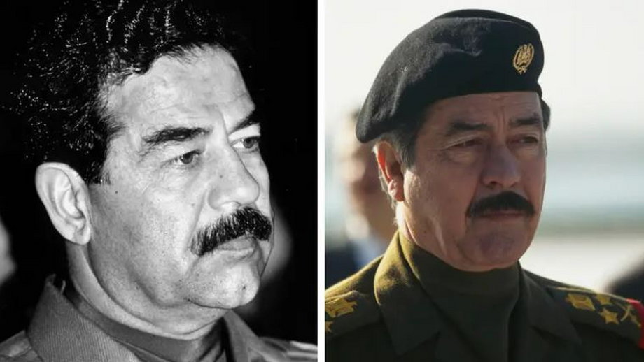 Saddam Husajn i jego dubler