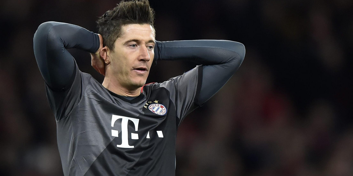 Liga Mistrzów: Robert Lewandowski nie zagra z Realem Madryt