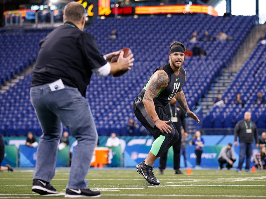 No. 18 Indianapolis Colts — Taylor Decker (OT), if available