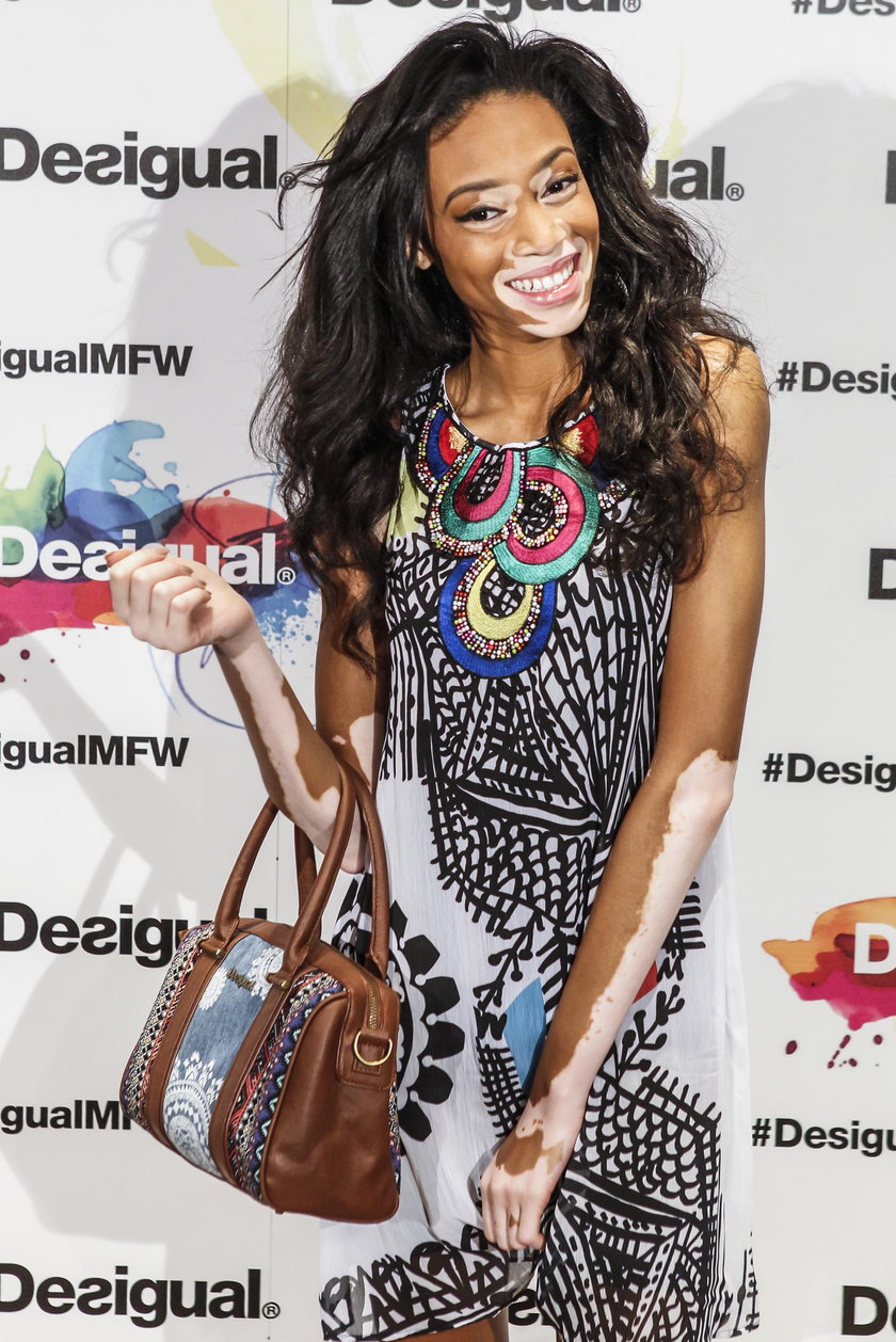 Chantelle Winnie na imprezie Desigual w Madrycie