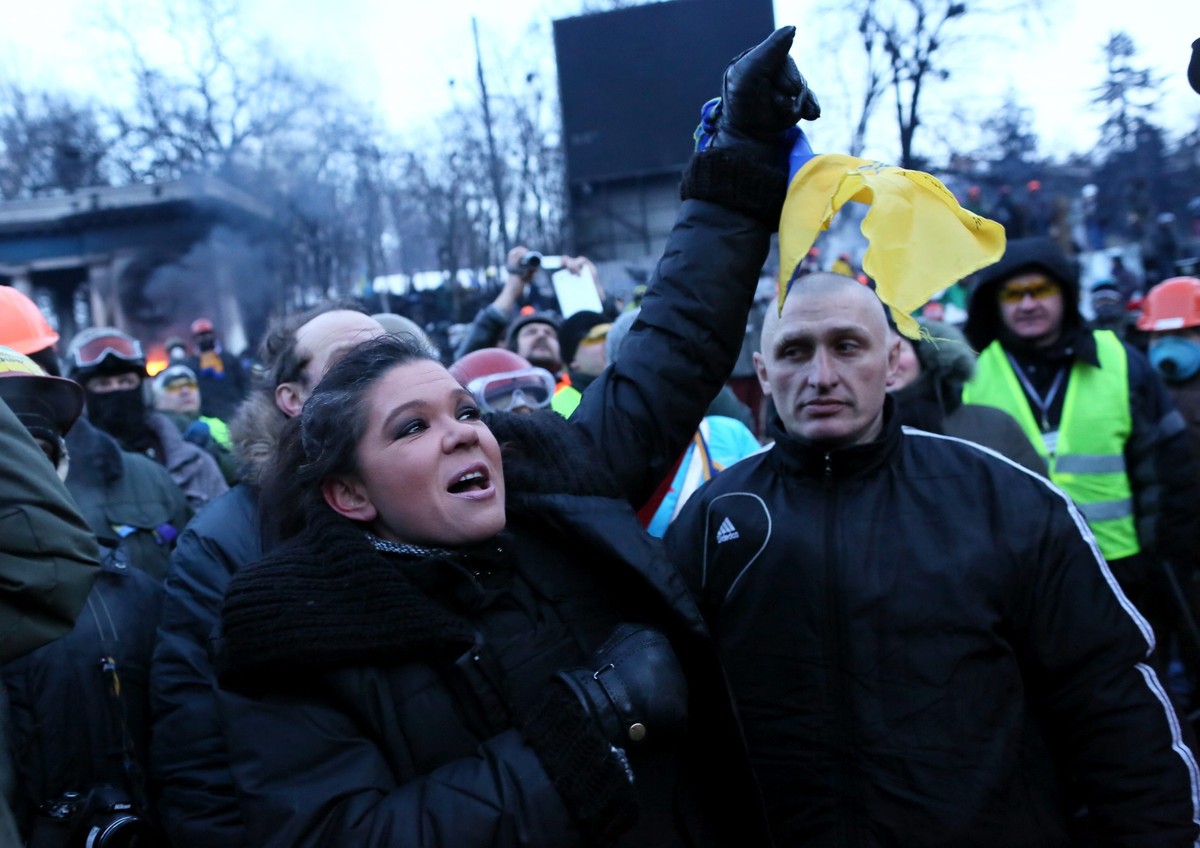 Rusłana na Majdanie