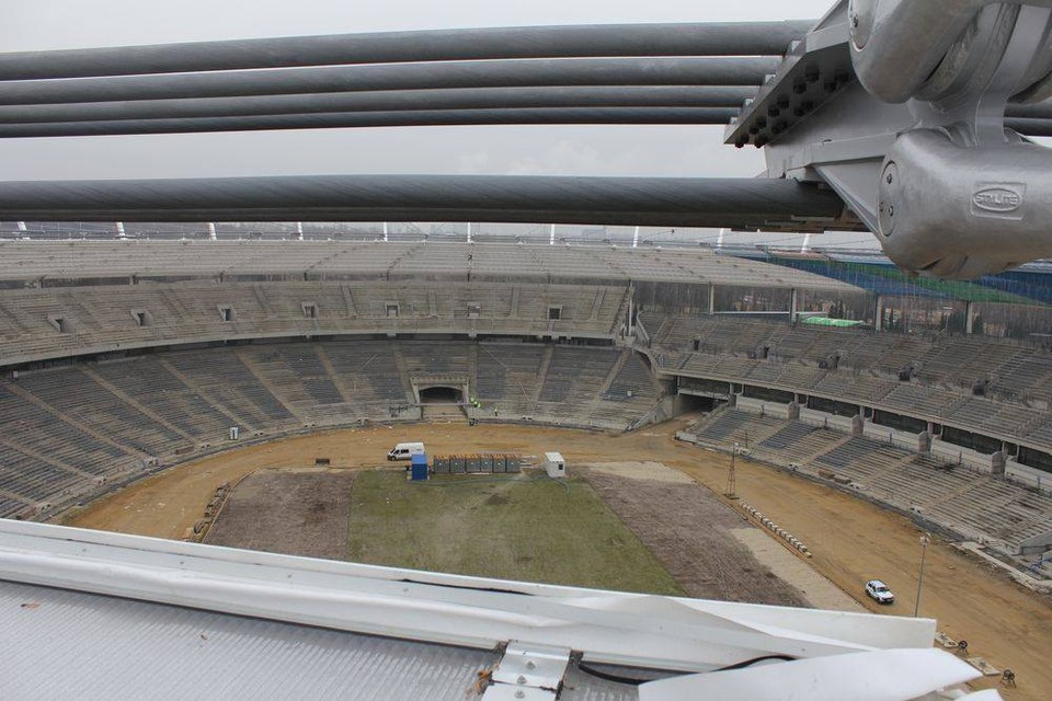 Stadion Śląski ma już telebimy