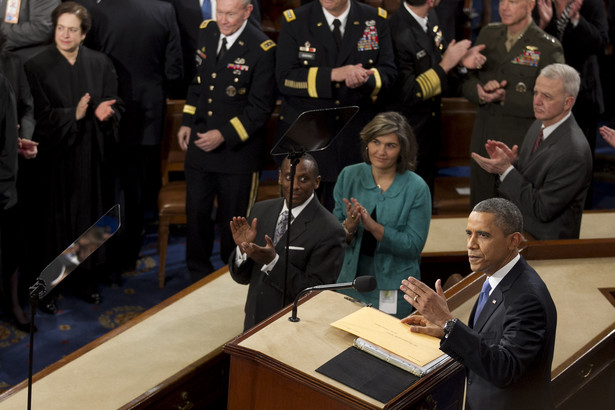 Barack Obama wygłasz orędzie o stanie państwa