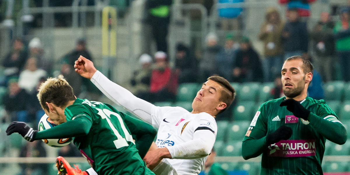 Śląsk Wrocław zremisował z Pogonią Szczecin 1:1.