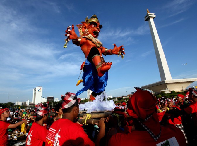 Obchody święta Nyepi, czyli dnia ciszy