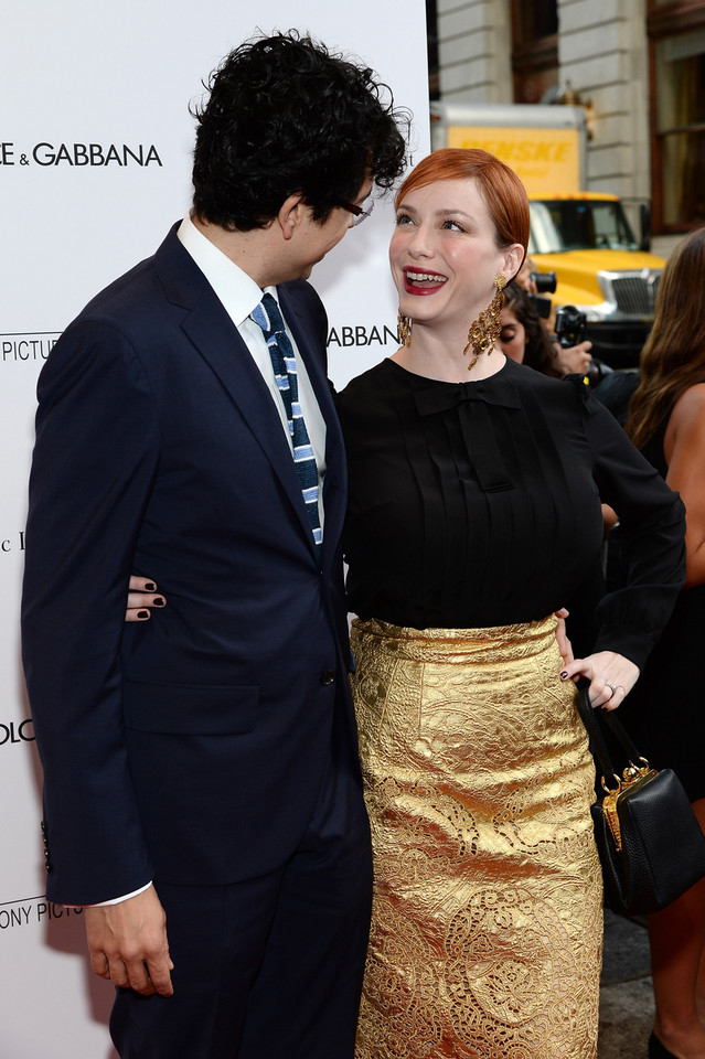 Geoffrey Arend i Christina Hendricks