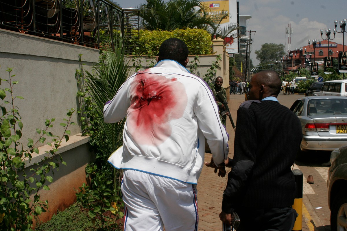 Strzelanina w centrum handlowym w Kenii