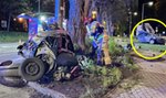 Tragiczna noc w Opolu. Auto młodego kierowcy pękło na pół