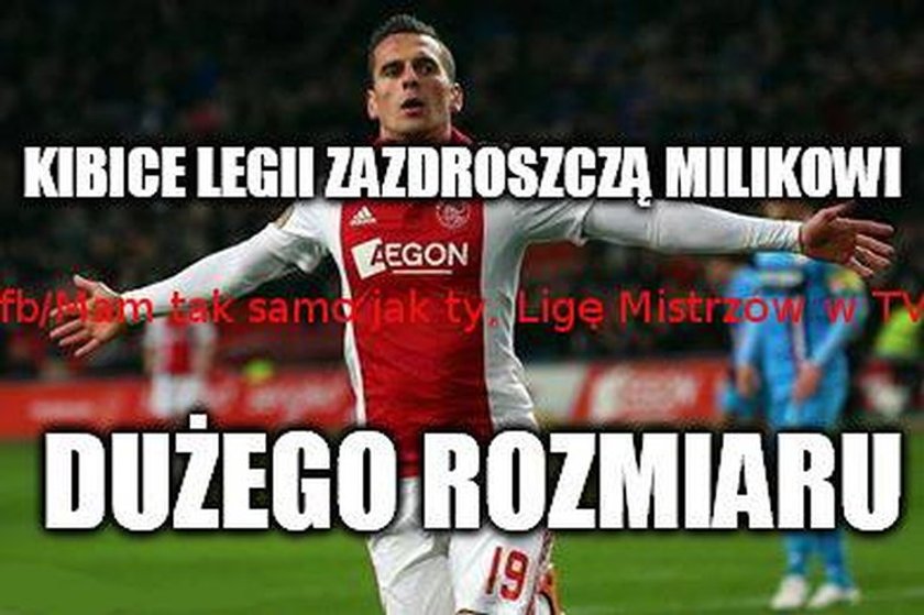 Memy po meczu Ajax - Legia. Internauci śmieją się z Żyry! Galeria